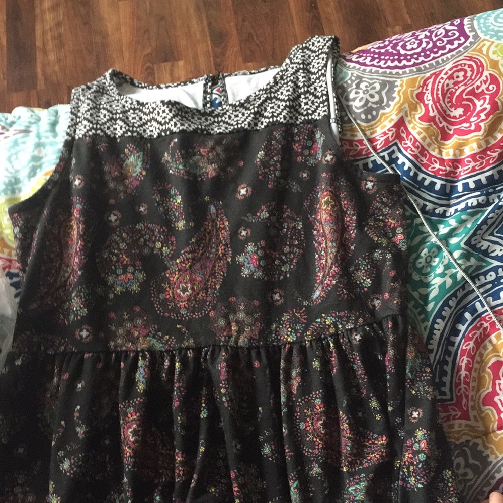 paisley print dress | fits like a women’s 14